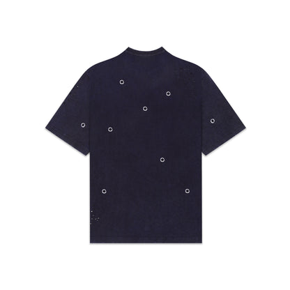 T-SHIRT - NAVY BLUE “RIVET”
