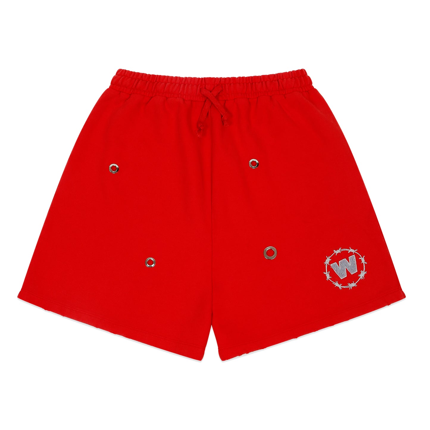 SHORTS - RED “RIVET”