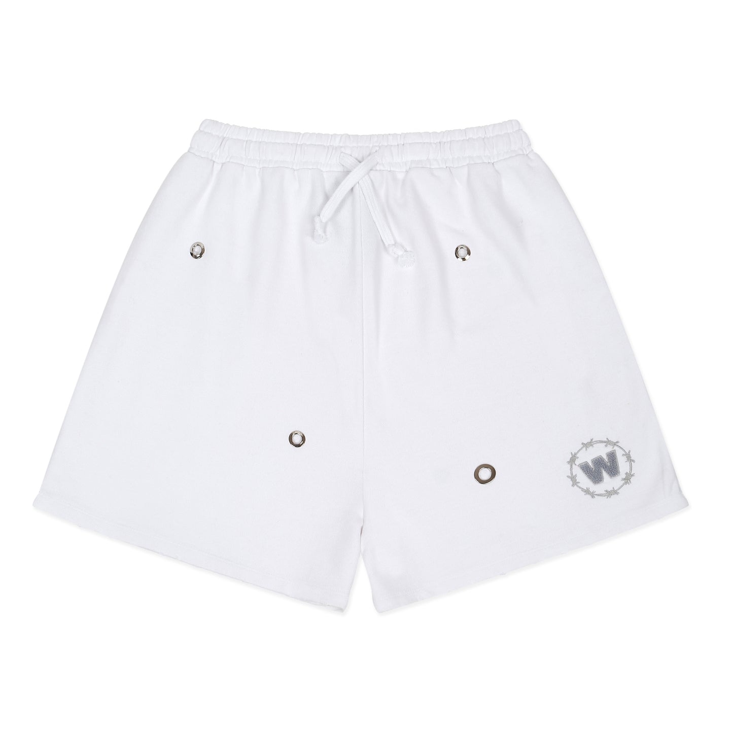 SHORTS - WHITE “RIVET”