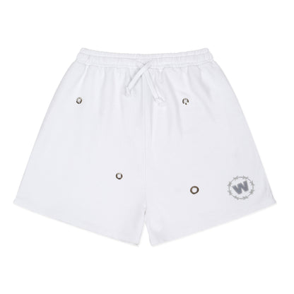 SHORTS - WHITE “RIVET”