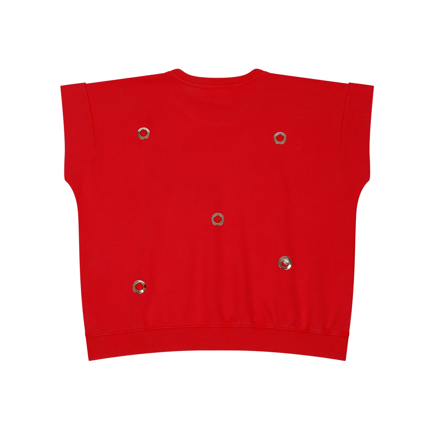 MUSCLE TEE - RED “RIVET”