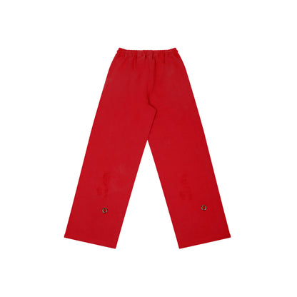 SWEATPANT- RED “RIVET”
