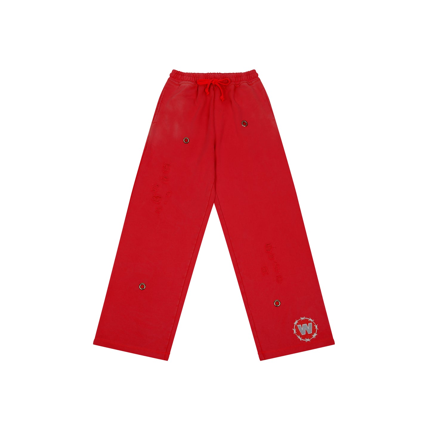 SWEATPANT- RED “RIVET”